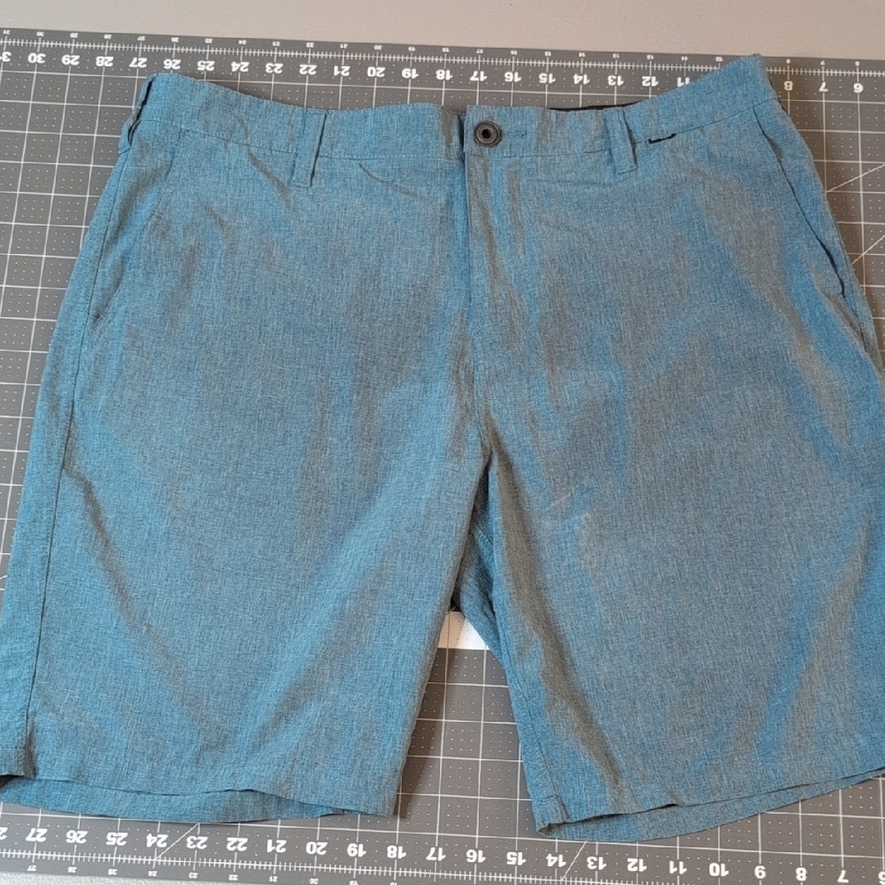 Hurley Blue Flat Front Shorts Versatile Style